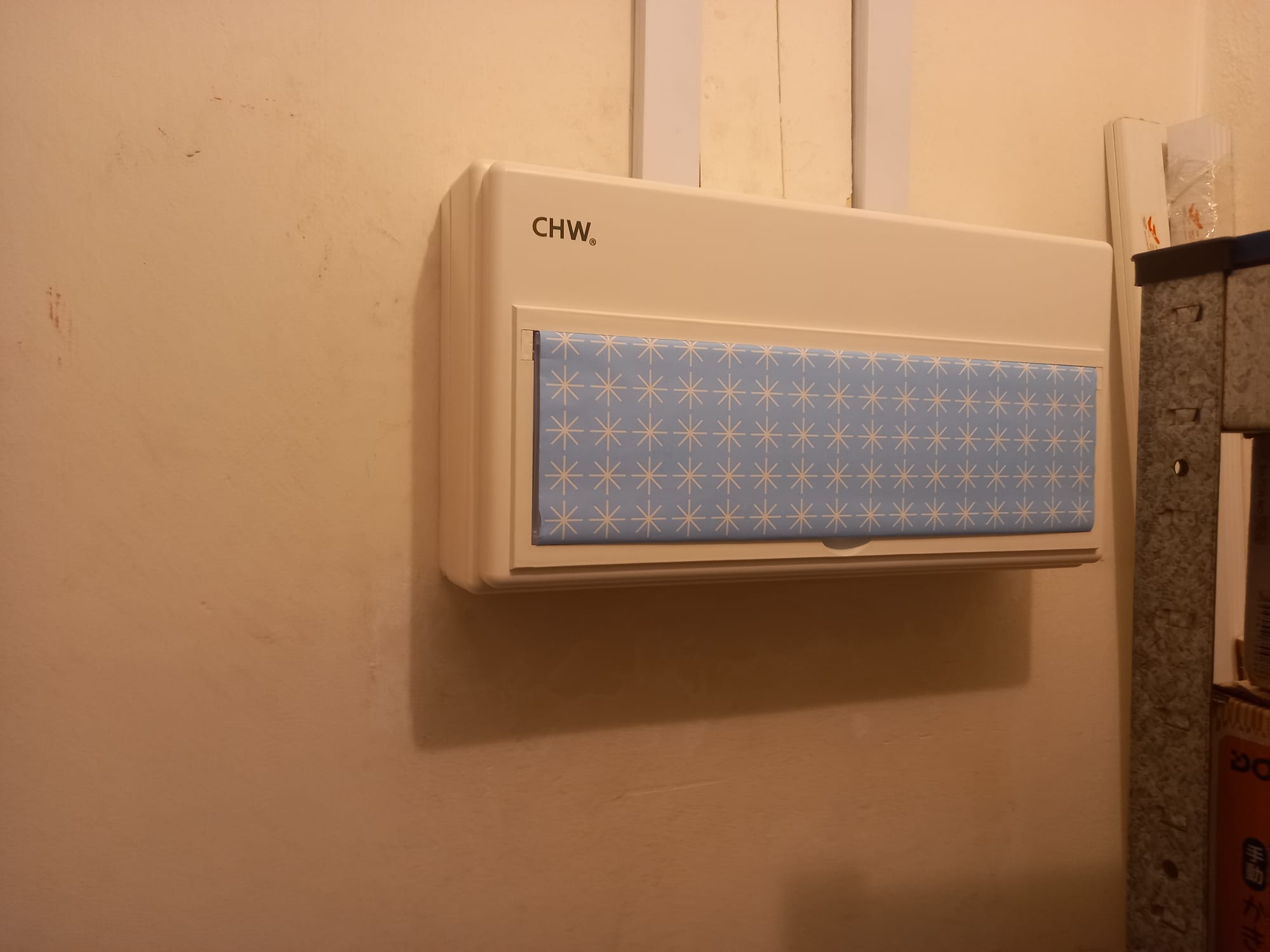 Supply and 18 way db box include RCCB MCBs (include dismantle old DB)